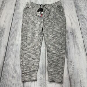 NWT Spyder Active Jogger Sweatpants L Large Womens‎ Gray Gym Workout Ladies $68